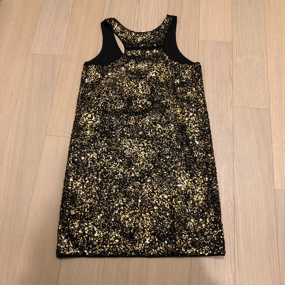 DVF Diane Sequined Racer Back Mini Dress - Picture 2 of 5